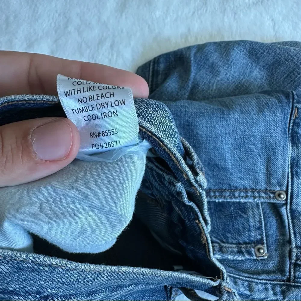 Pistola High Rise Wide Leg Jeans Size 25